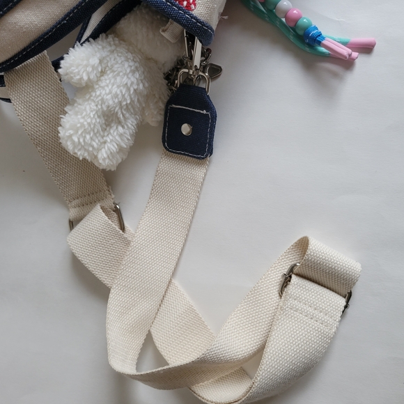 Madden Girl Mushroom Print Canvas Tote Bag - Picture 4 of 13